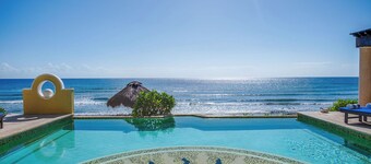 Villa Arghy: Private Beachfront House in Tulum, Mexico with Infinity Pool