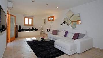 Televisie en een dvd-speler