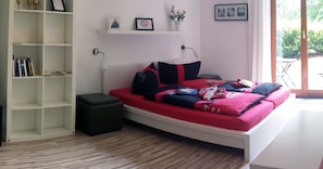 Leilighet, 1 soverom | 1 soverom, ekstrasenger (mot et tillegg) og wi-fi (mot et tillegg)