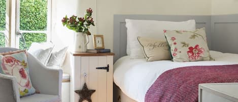 Bedroom two with a built-in cabin style single bed