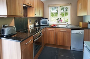 Ground floor: Open plan kitchen