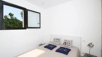 2 chambres, fer et planche Ă repasser, Wi-Fi gratuit, draps fournis