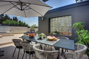 Opções para refeição ao ar livre