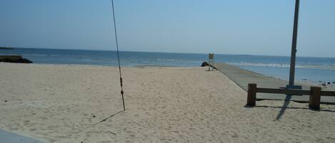 بالقرب من الشاطئ، كراسي للتشمس