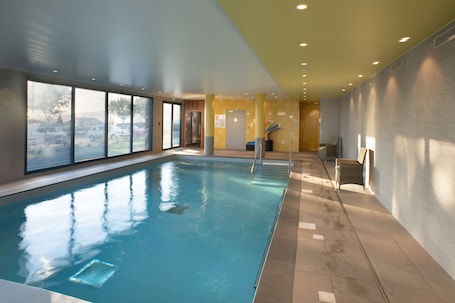 Indoor pool, a heated pool