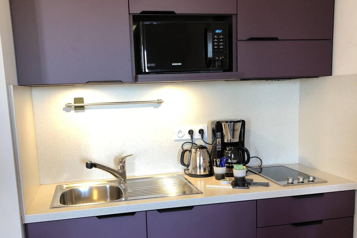 studio, accessible, ensuite (studio) | private kitchen