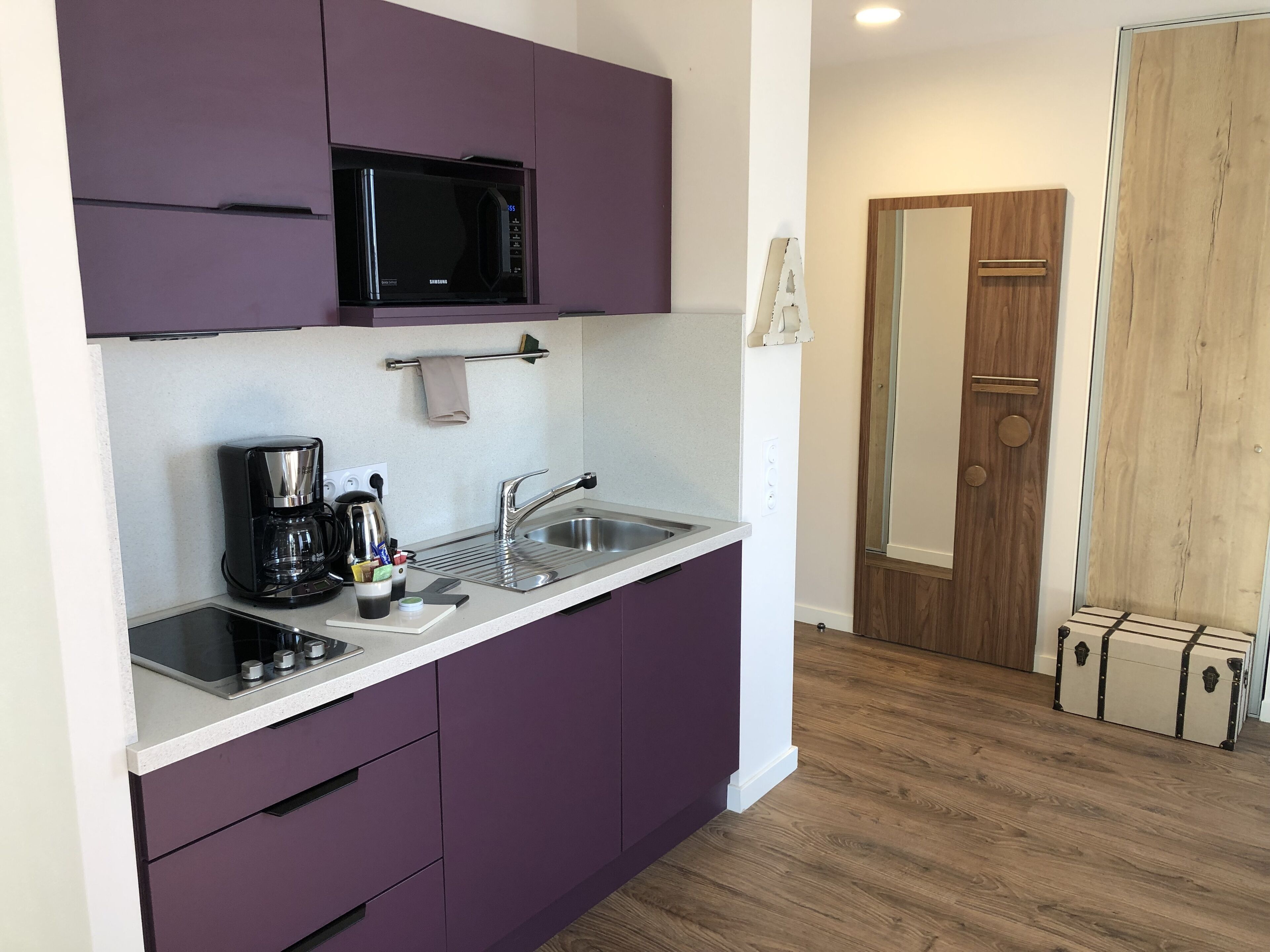 studio, accessible, ensuite (studio) | private kitchen