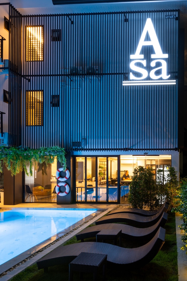 Front of property - Asa Hotel (Chiang Mai)