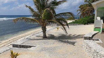 Tæt på stranden, liggestole