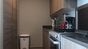 Executive Apartment | Private kitchen - Nuevo y Lujoso Depto Torre Latitud 406 (Mexico City)
