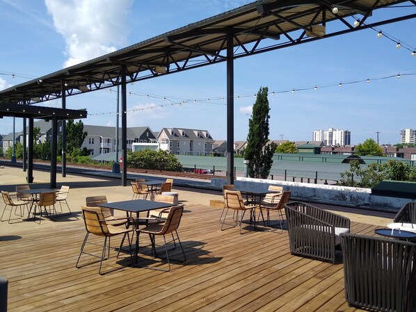 Terrace/patio - The Central Station Memphis, Curio Collection by Hilton (Memphis)