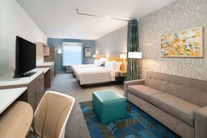 In-room safe, desk, laptop workspace, free WiFi - Home2 Suites by Hilton Brunswick (Brunswick)
