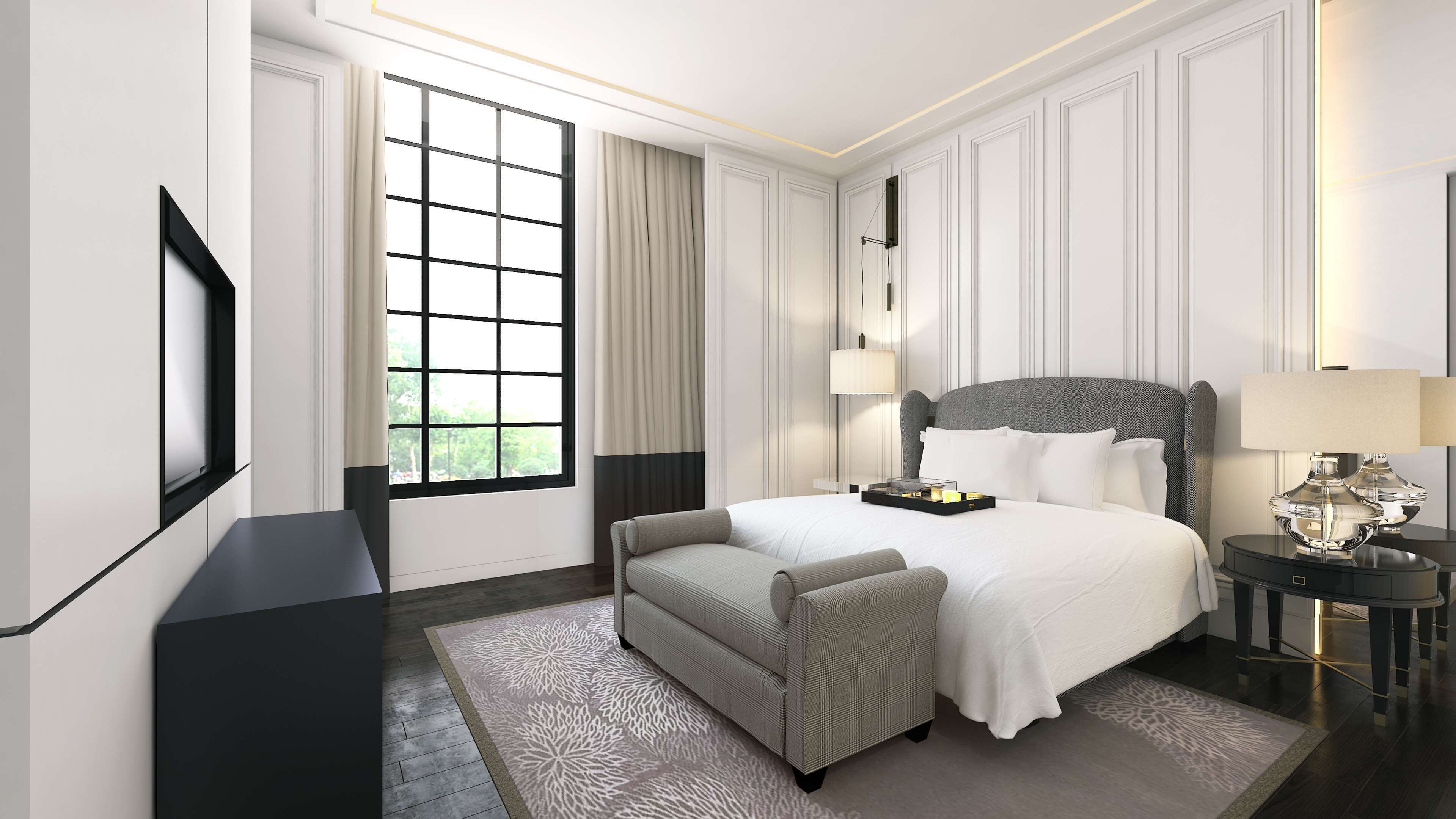 Suite – deluxe, 1 soverom | Dundyner, minibar, safe på rommet og skrivebord