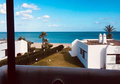 Beachfront villa in Mdiq 4289