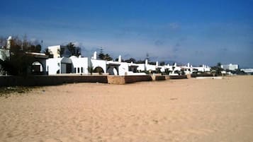 On the beach
