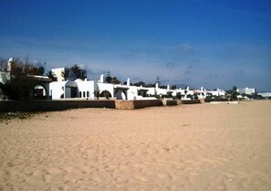 On the beach