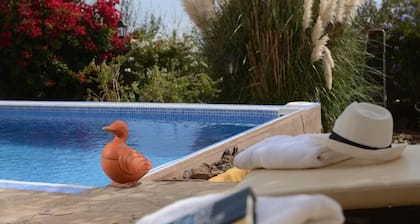 Villa I Chambre avec piscine chauffée et barbecue privé