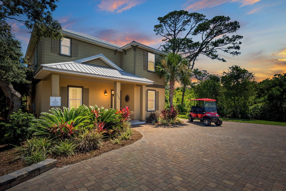 Photo 50 of Destin Sun: Secluded Home with Pool, Golf Cart, Walk to Beach
