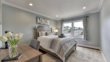 2 bedrooms, in-room safe, iron/ironing board, WiFi