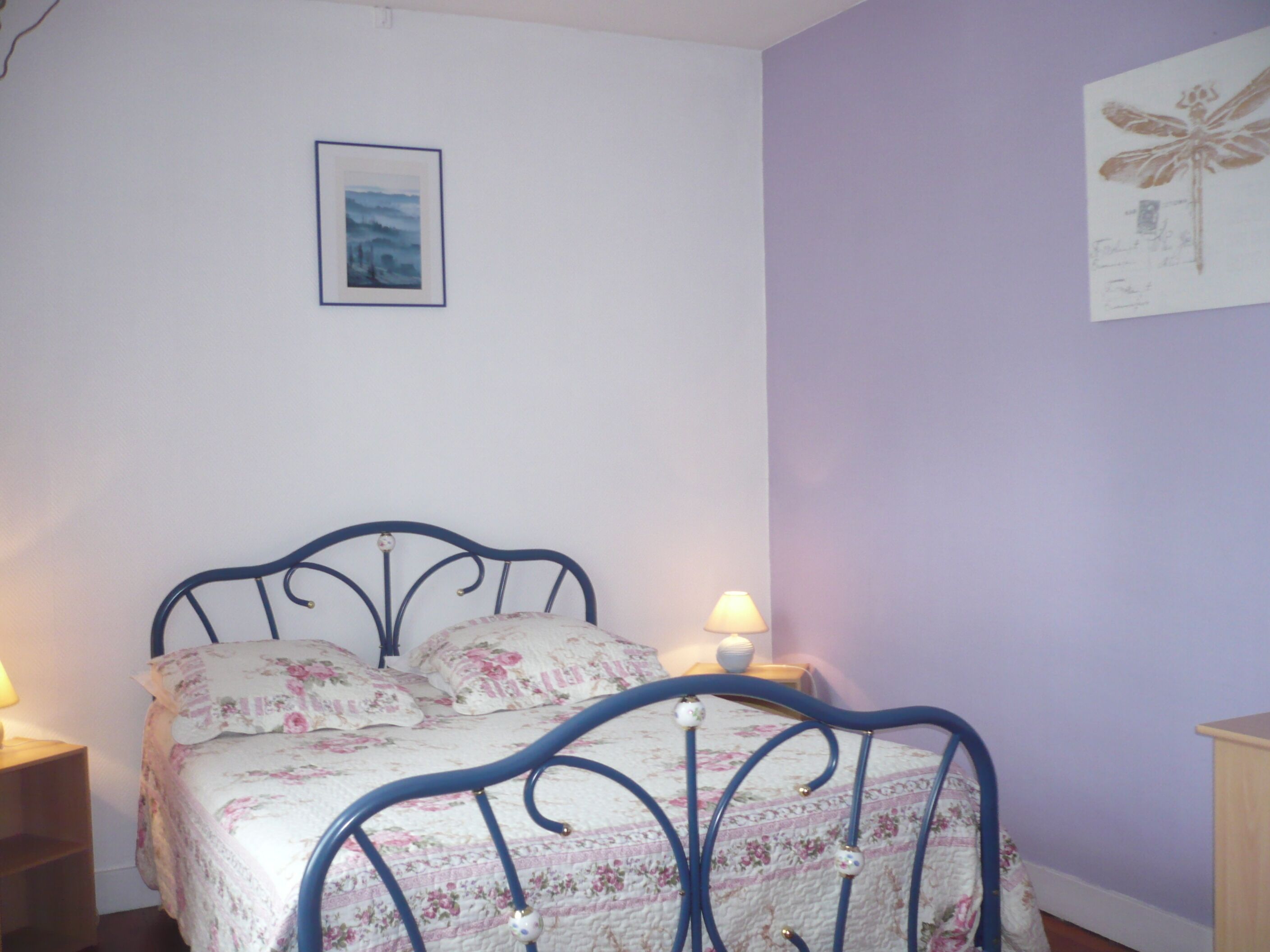 chambre bleue 2 pers.