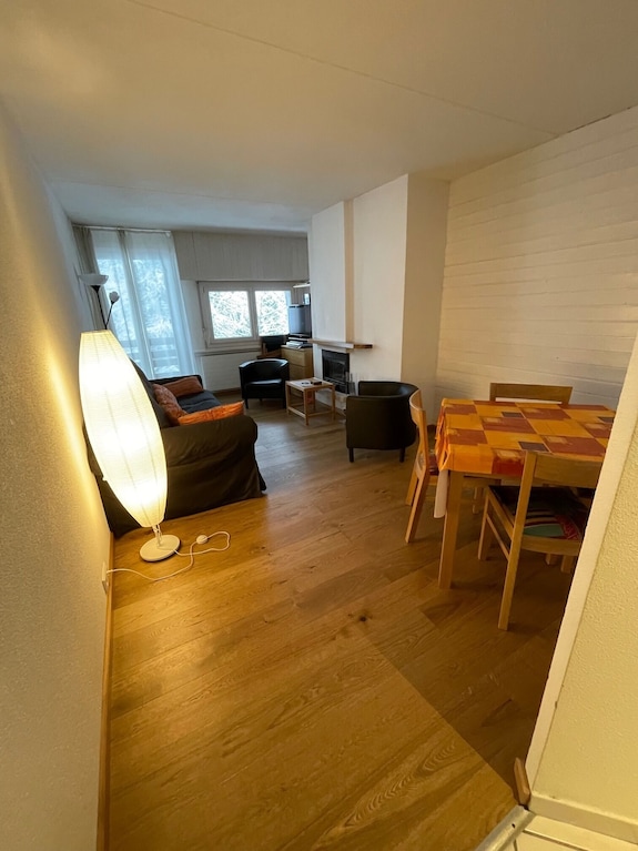 A 50 Mètres Du Télécabine Appartement Avec Balcon, Parking Privé Collectif, Wifi - Anzère