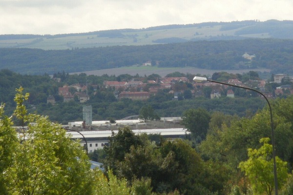 Aussicht ueber Weimar