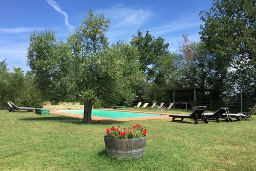 Ferme dans une ferme biologique dans le Chianti, avec piscine - ERTA