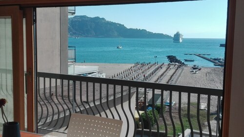 Beachfront Penthouse Giardini Naxos