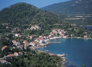 منظر من الجو على ارتفاع عالٍ