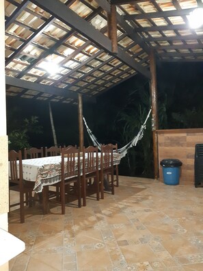 Restauration en plein air