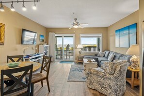 Smart TV, table football, books