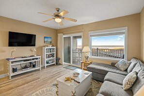 Smart TV, table football, books