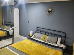 1 bedroom, premium bedding, individually decorated