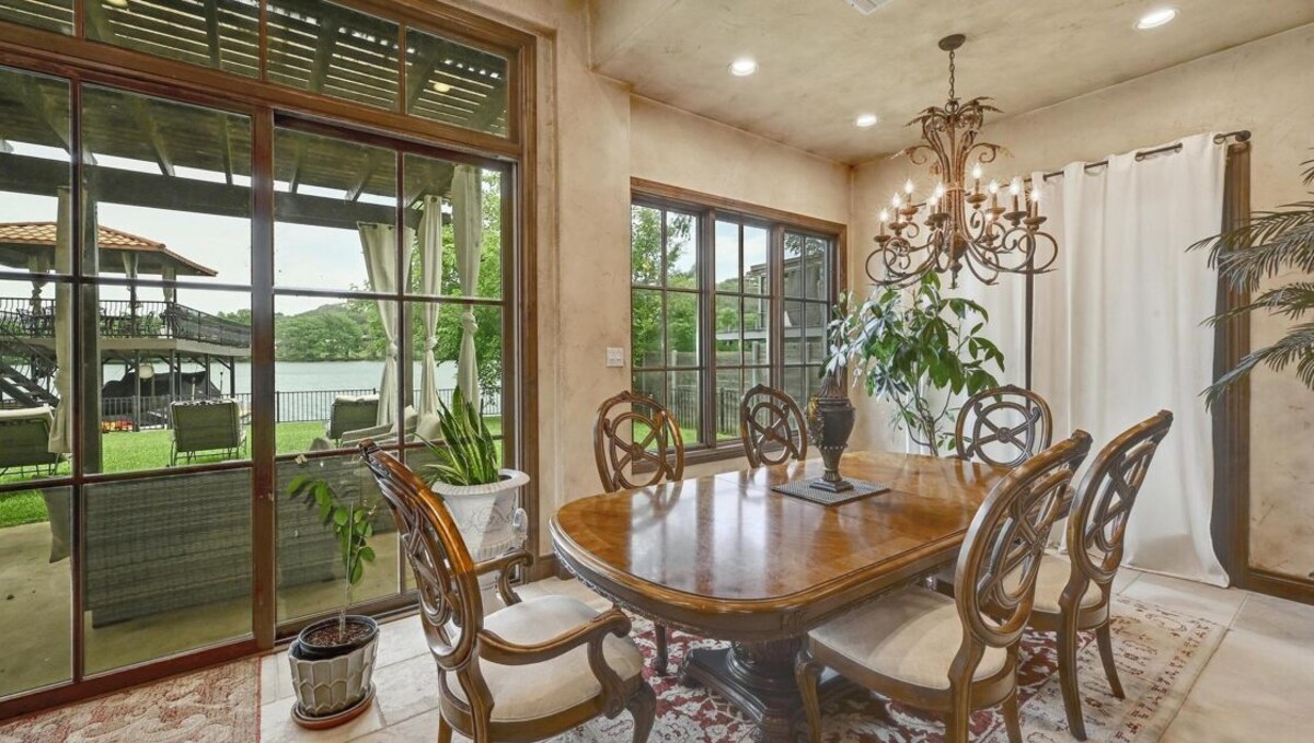 Photo 10 of Villa Toscana – Rustic Italian Lakeside Retreat - Private Boat Dock and slip