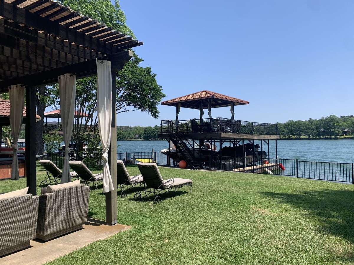 Photo 12 of Villa Toscana – Rustic Italian Lakeside Retreat - Private Boat Dock and slip