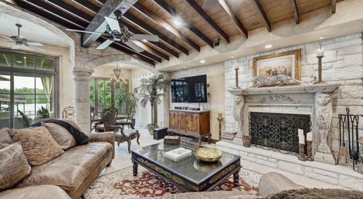 Photo 4 of Villa Toscana – Rustic Italian Lakeside Retreat - Private Boat Dock and slip