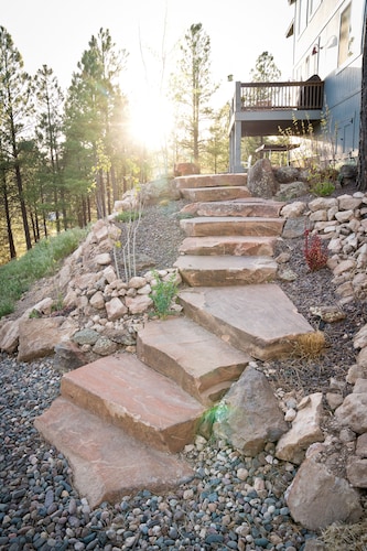 Luxury in the Pines - Star gaze by the fire + Overlook endless Ponderosa Pines