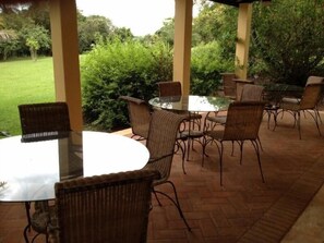 Opções para refeição ao ar livre