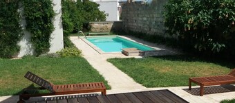 Relaxing space with hidden private garden and pool in the core of Salento