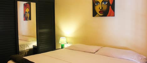 1 bedroom, in-room safe, WiFi, bed sheets