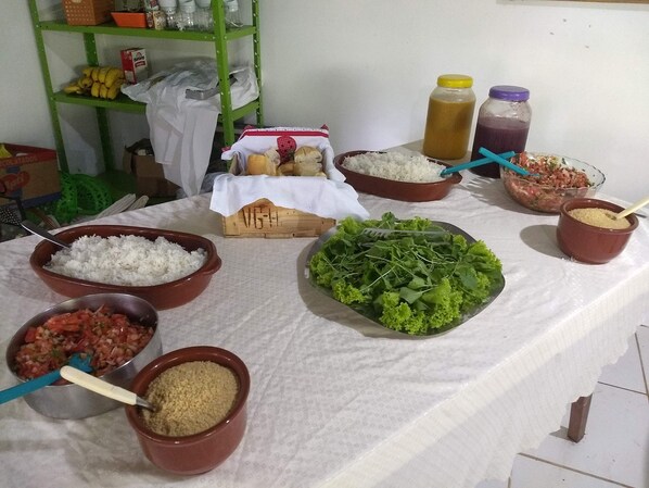 Breakfast meal - Exuberant nature! (Mairiporã)