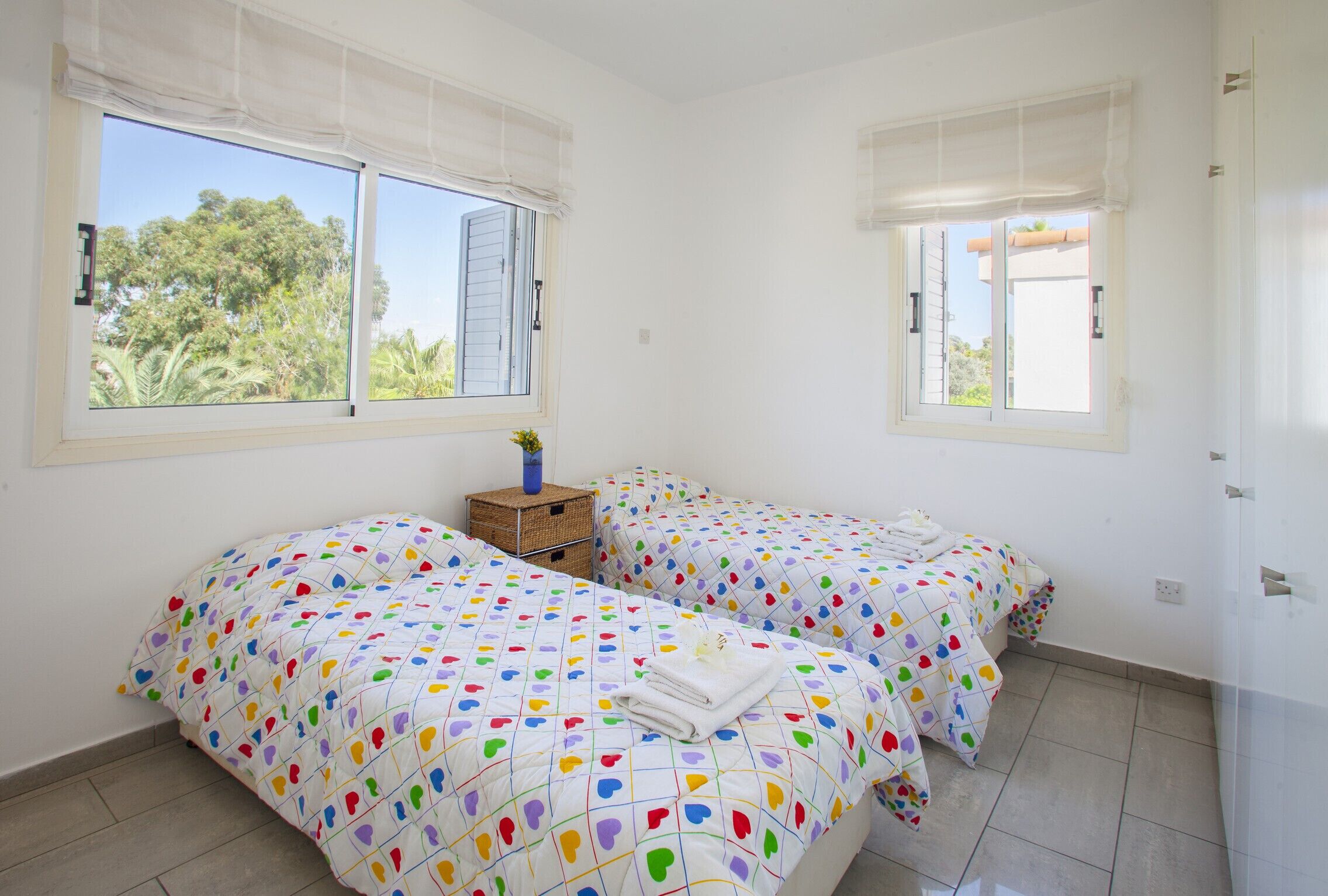 5 bedrooms, in-room safe, iron/ironing board, free WiFi