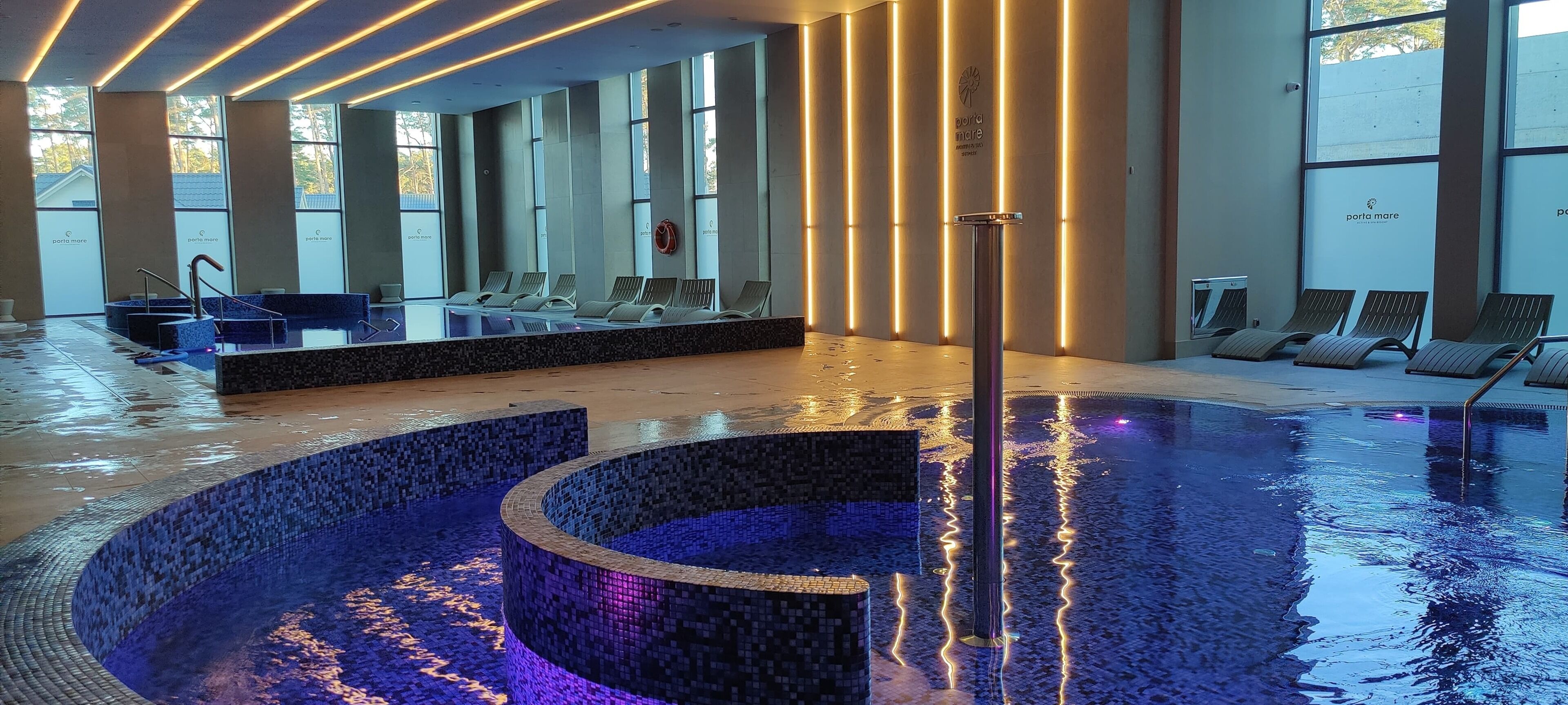 Piscine couverte, piscine chauffée