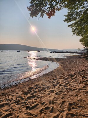 Sur la plage