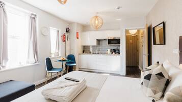 1 habitación, sábanas de algodón egipcio y ropa de cama de alta calidad