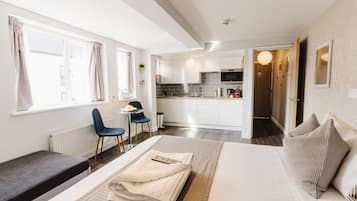 1 habitación, sábanas de algodón egipcio y ropa de cama de alta calidad