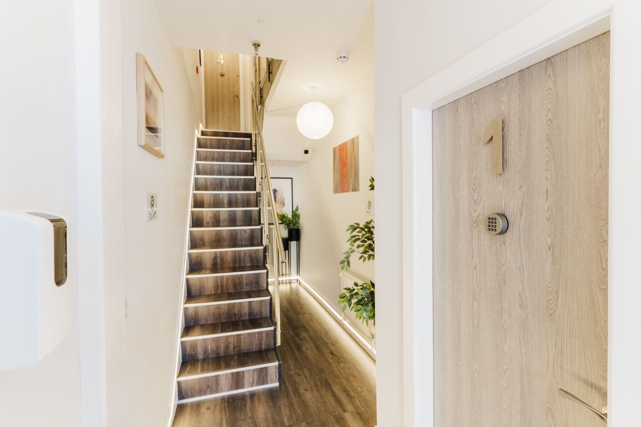 ด้านหน้าที่พัก