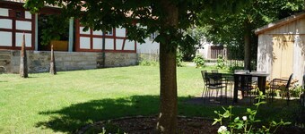 Lichtblick apartment near Bad Windsheim, fireplace, garden, barbecue, panorama screen, massage