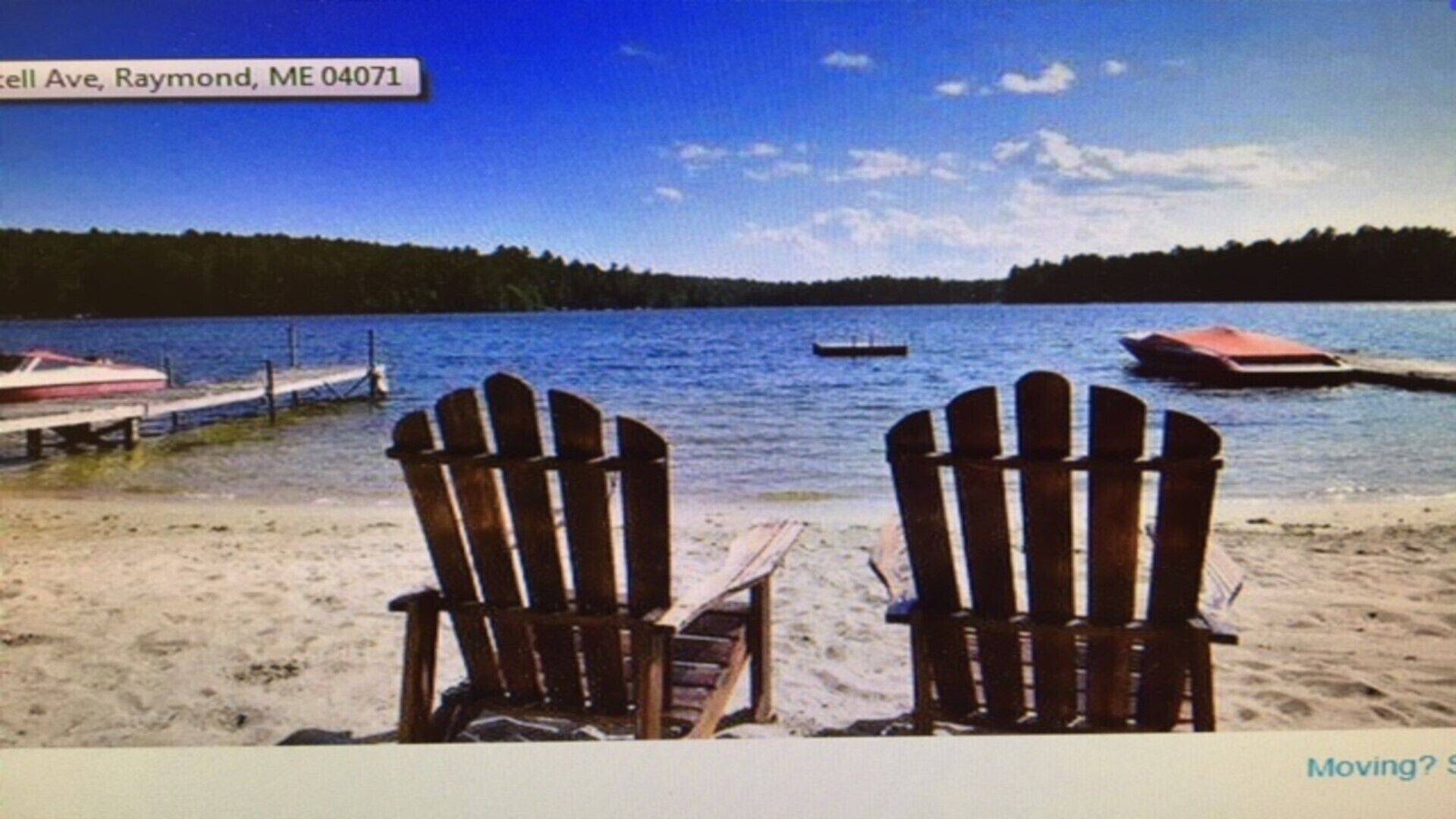 Crescent Lake - Raymond, Maine - Lakefront with Sandy Beach