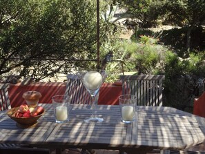 Udendørs spisemuligheder